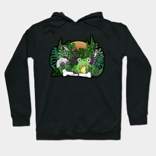 Beware the monster of the bog Hoodie